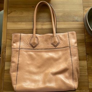 Rebecca Minkoff Adeline Honey Pebble Leather Tote